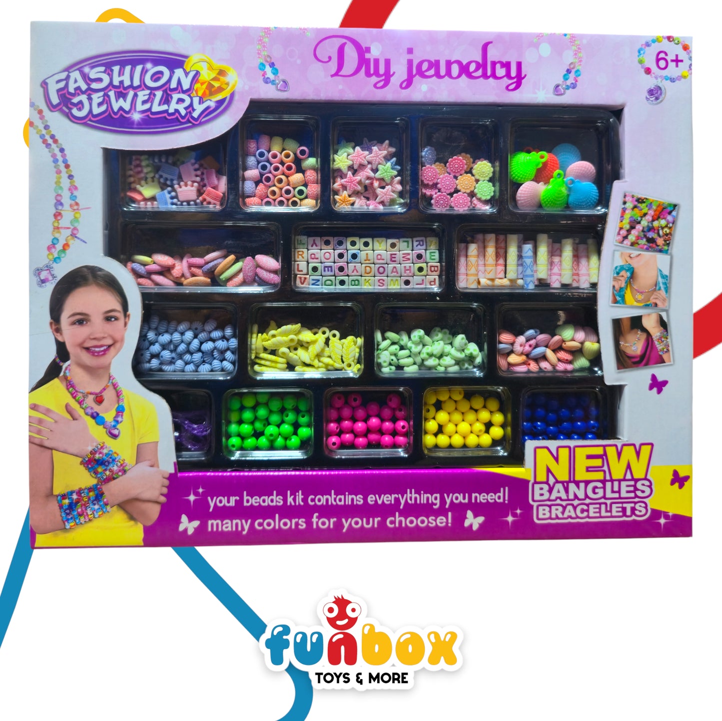 DIY Jewelry Set – Creative Bangle & Bracelet Kit