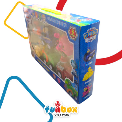 Dogs Mini Cartoon Series Toys – 6-Piece Collectible Set
