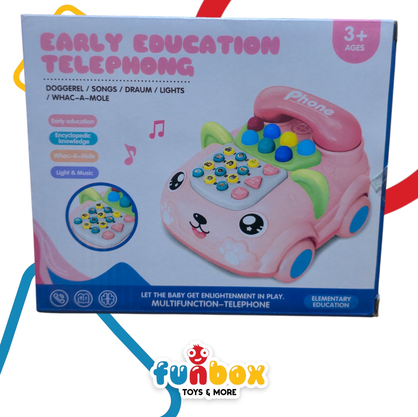 Early Education Phone – Multifunction Learning Toy