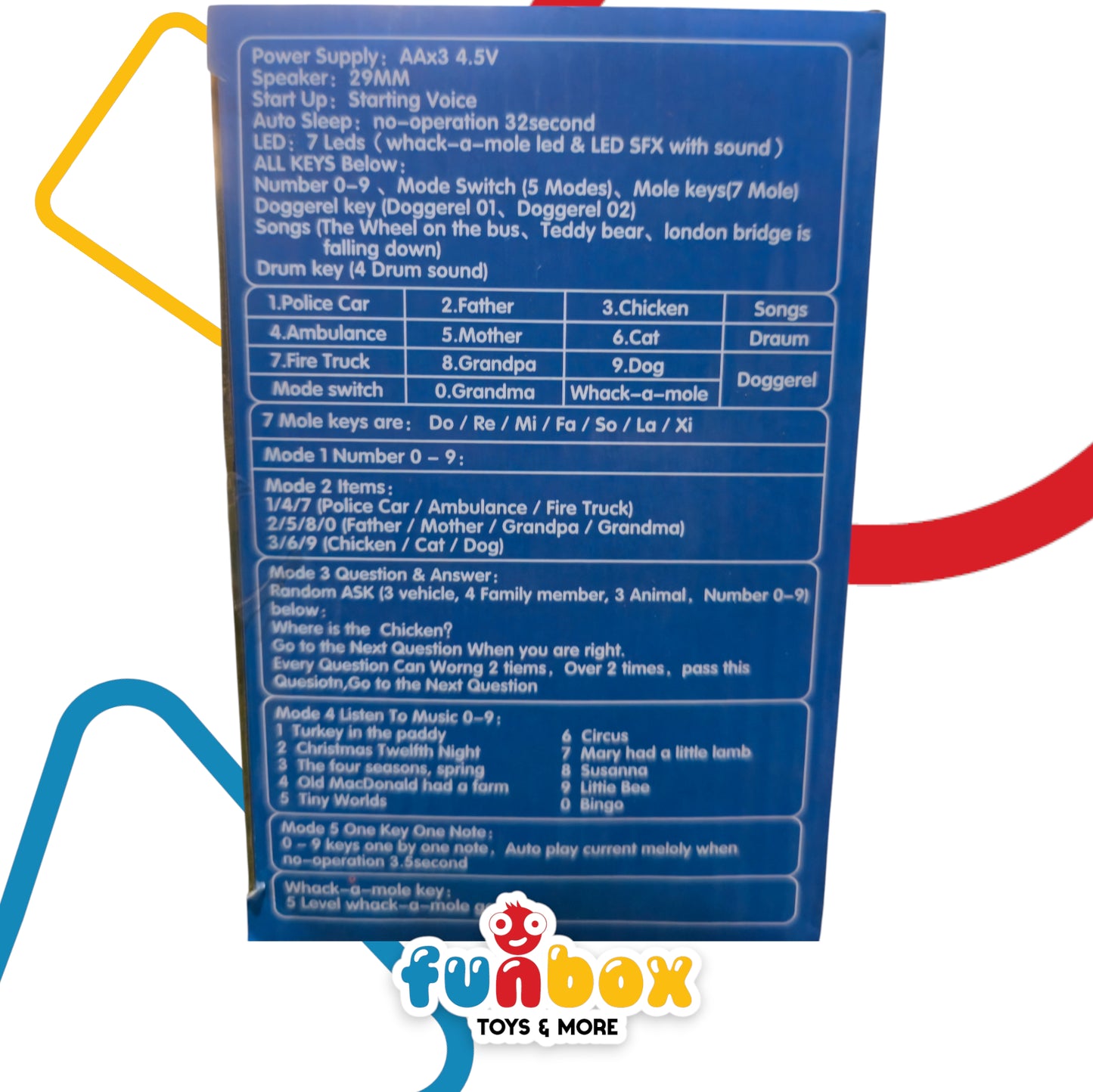 Early Education Phone – Multifunction Learning Toy