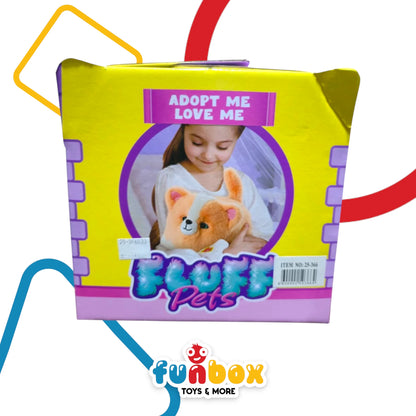 Electronic Plush Cat Pet – Pet Series Interactive Toy with Tail Wagging & Tongue Learning Mode