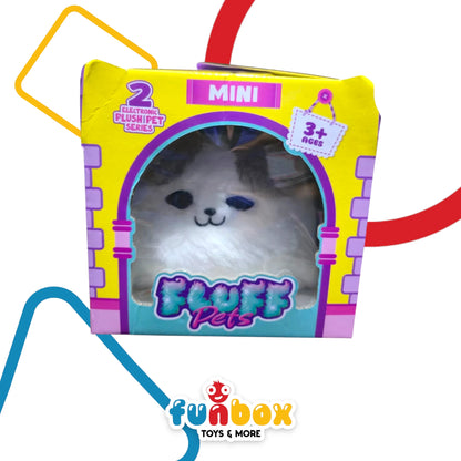 Electronic Plush Cat Pet – Pet Series Interactive Toy with Tail Wagging & Tongue Learning Mode