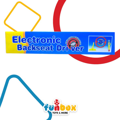 Electronic Backseat Driver – Interactive Steering Toy for Imaginative Road Adventures