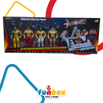 Fighting Hero Figurines – Action-Packed Play Set