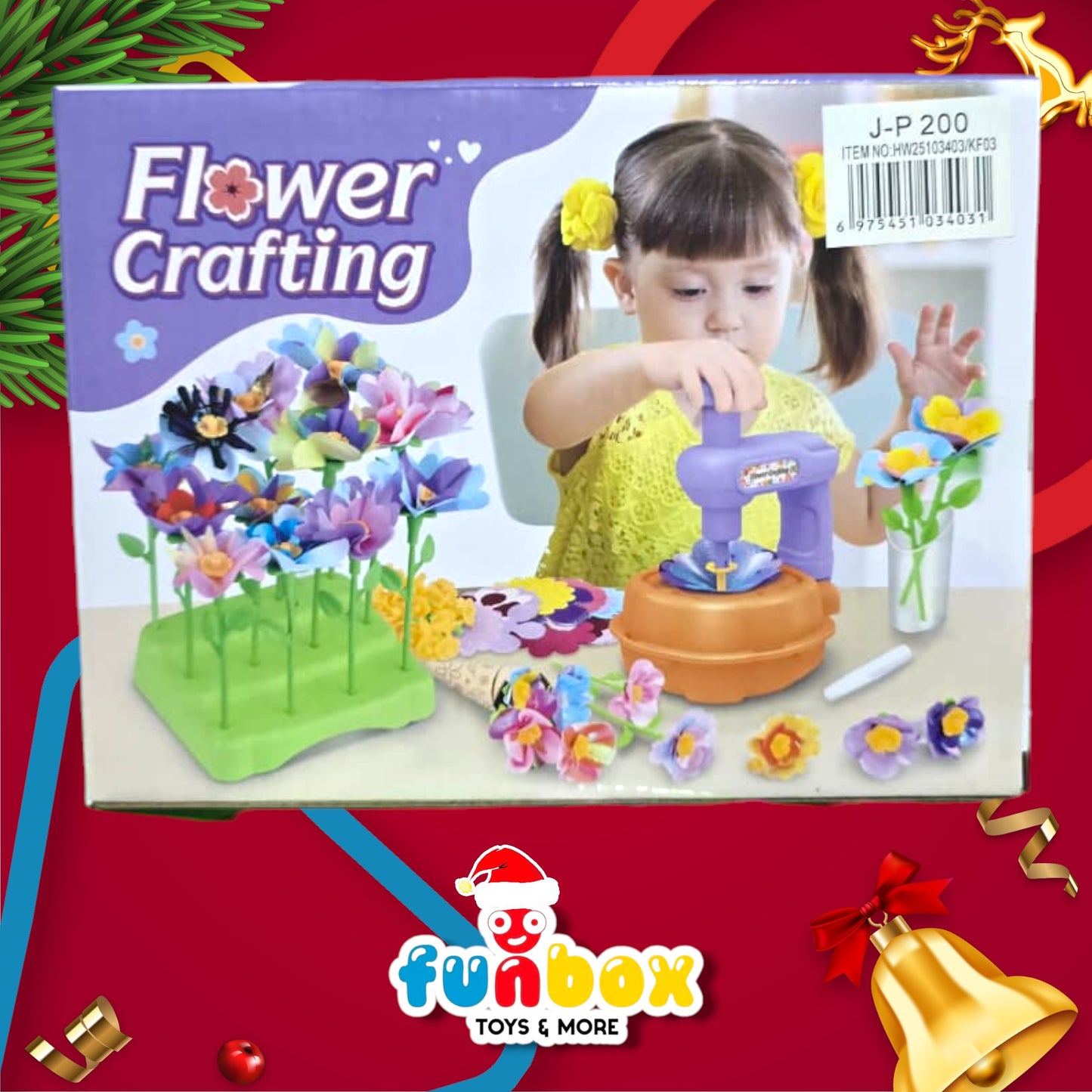 Flower Crafting Machine – Blooming Creativity for Kids!