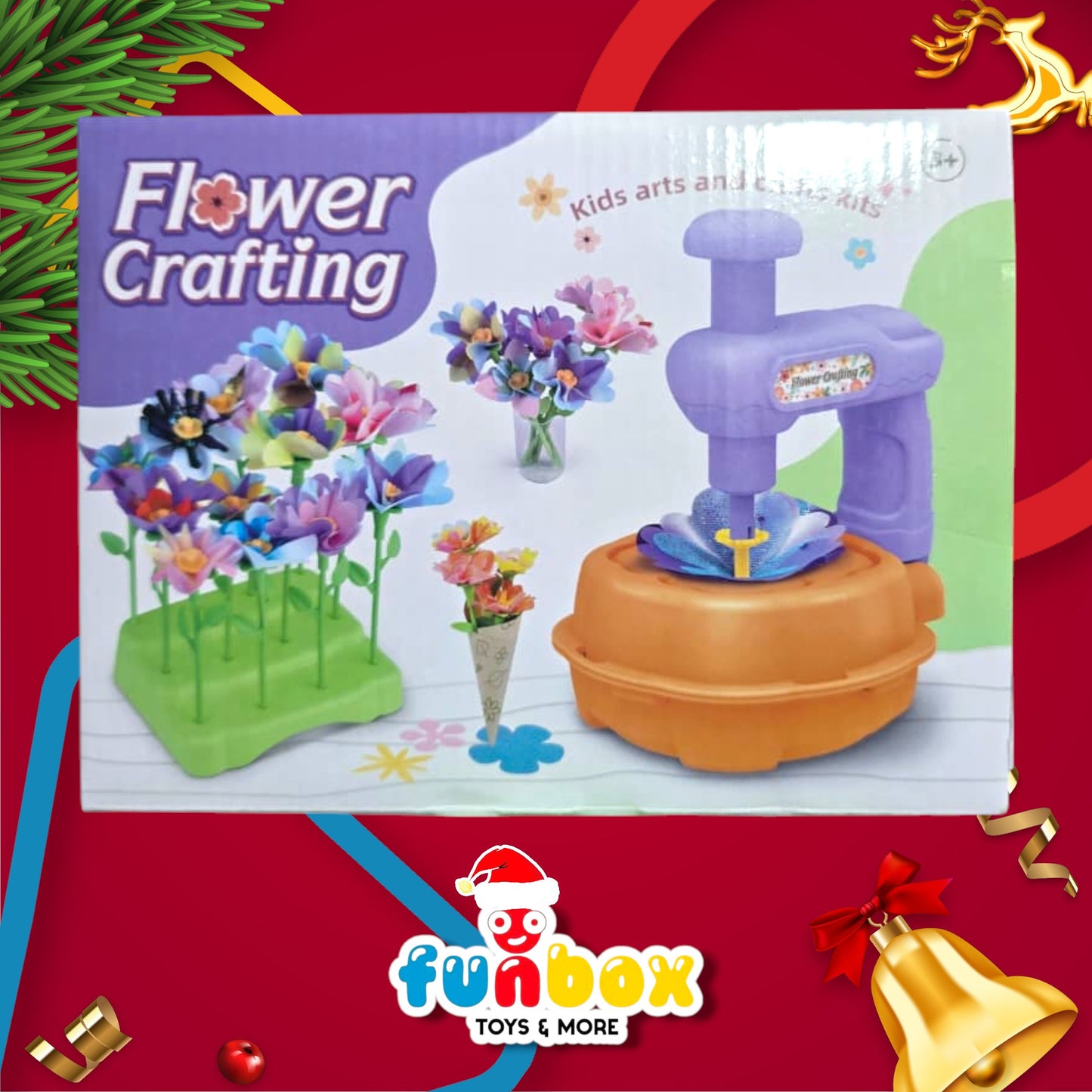 Flower Crafting Machine – Blooming Creativity for Kids!
