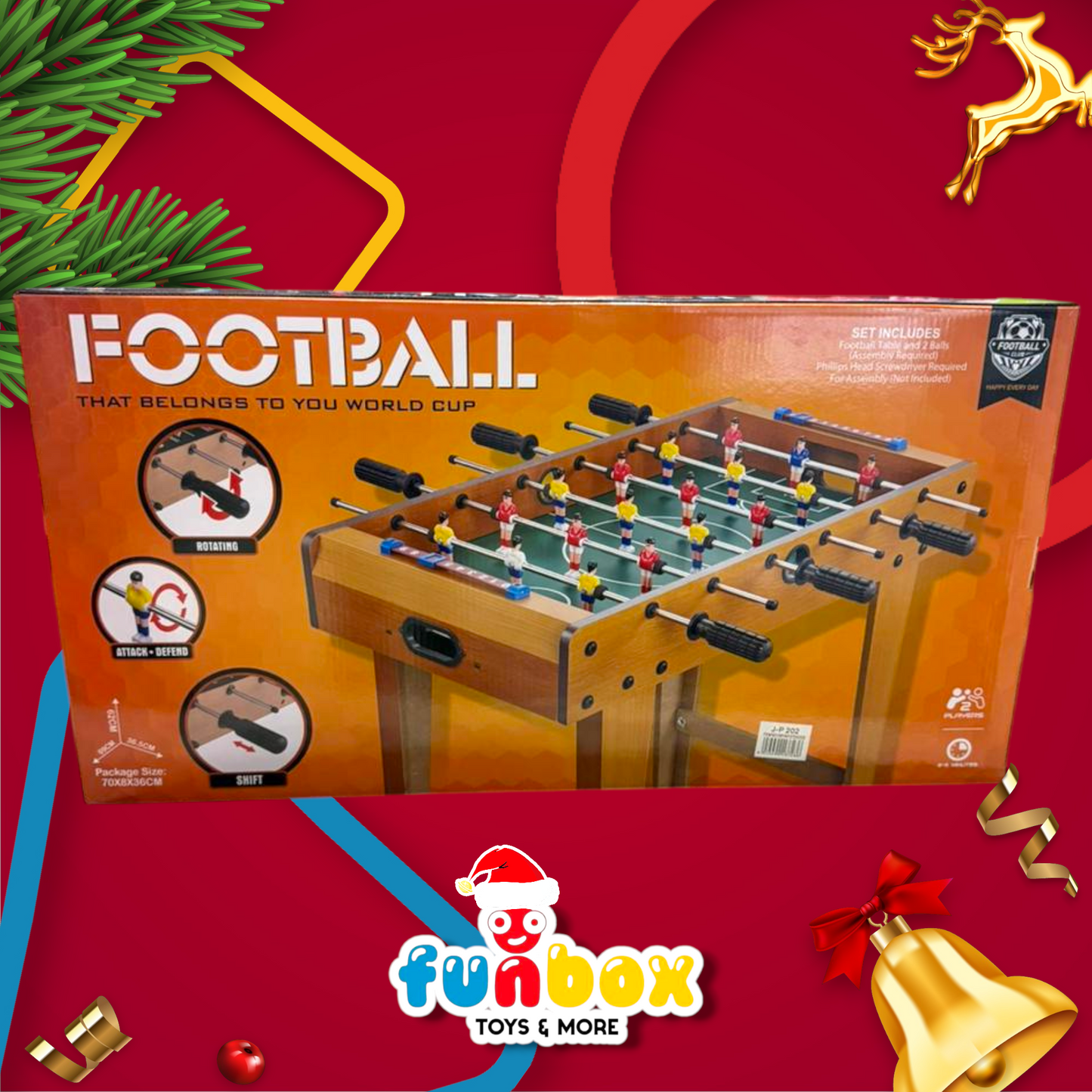 Mini Football Table – World Cup Fun at Home!