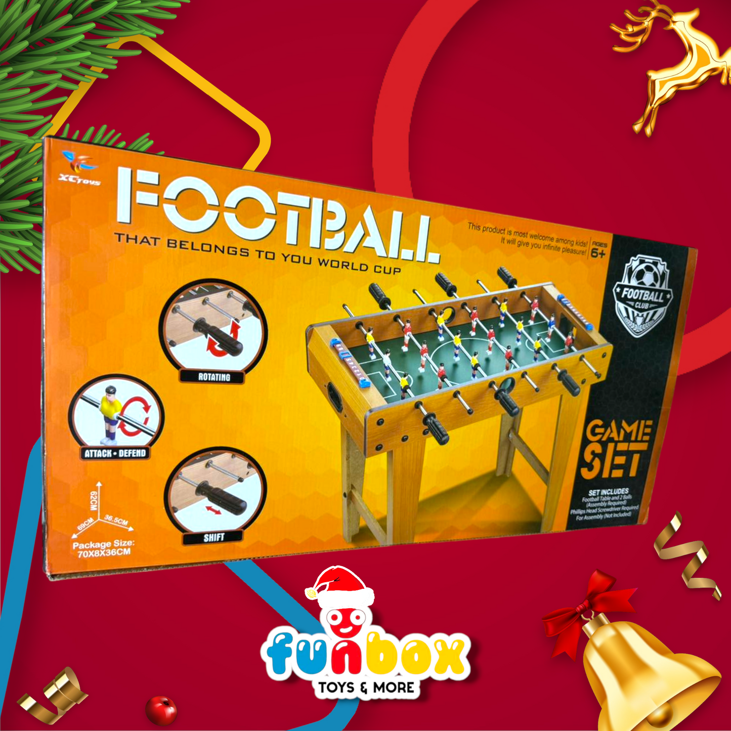 Mini Football Table – World Cup Fun at Home!