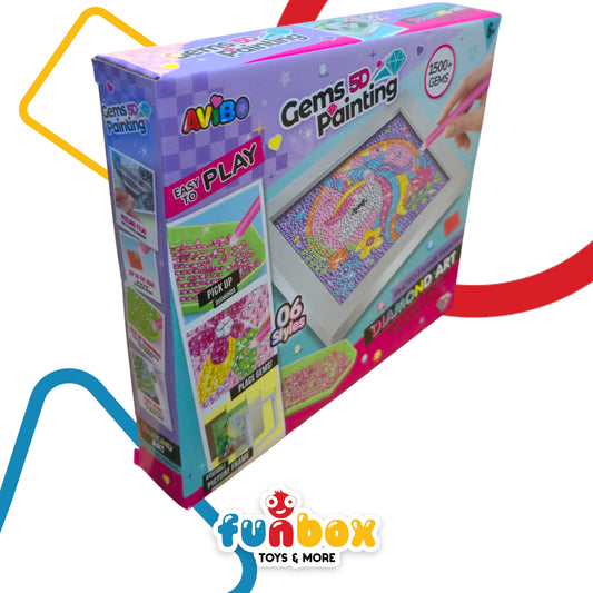 Gems 5D Painting – DIY Diamond Art Kit