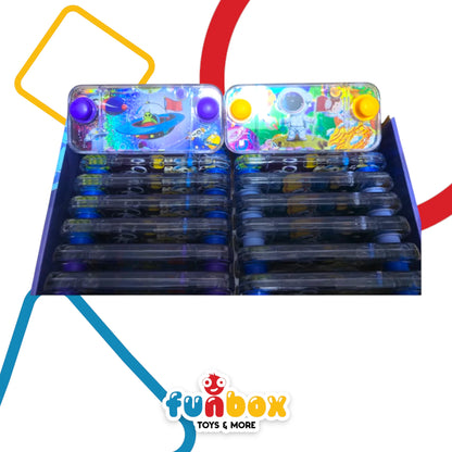 Held Water Game – Handheld Liquid Puzzle Toy in Multiple Designs