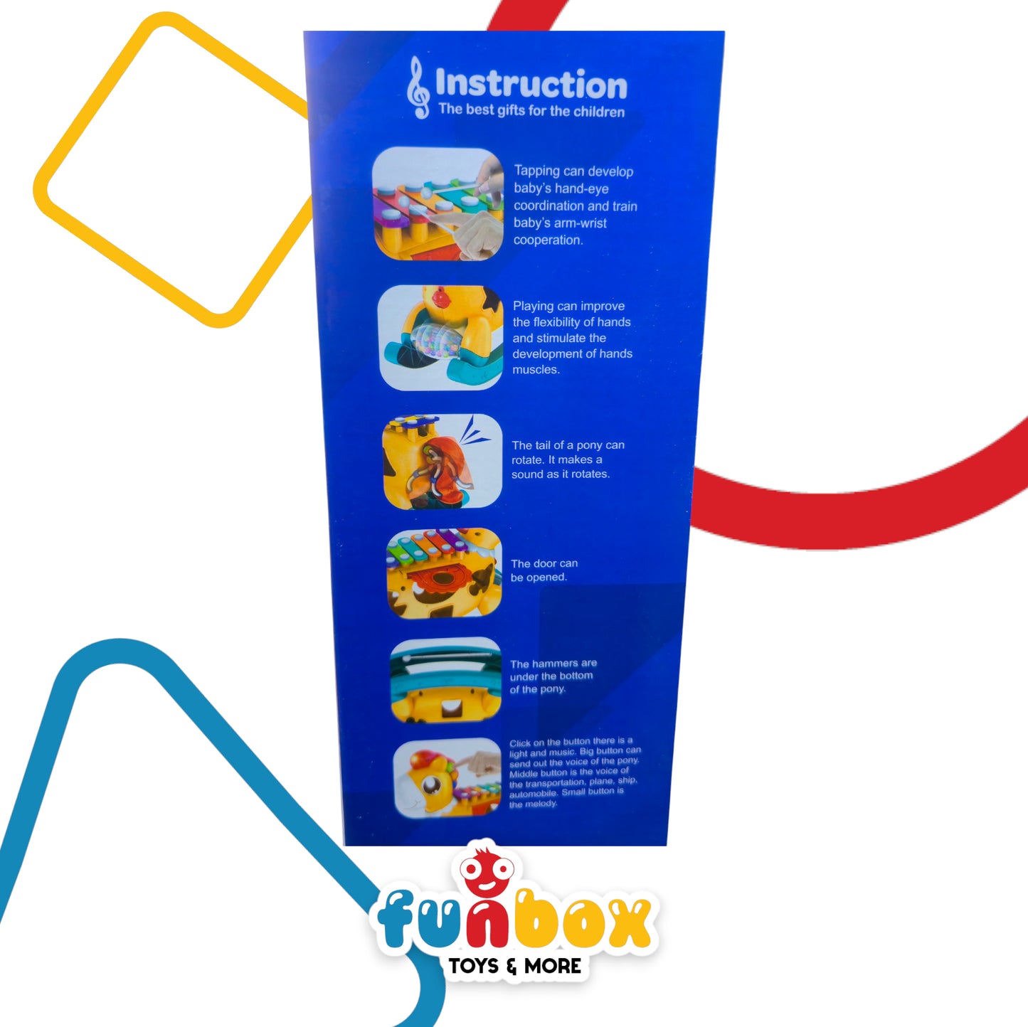 Music Piano Horse Toy – Best for Early Education