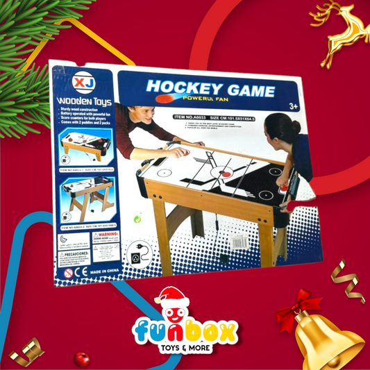 Wooden Air Hockey Game – Power Play for Little Champs!