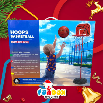 Hoops Basketball Set – Slam Dunk Fun for Ages 3+!
