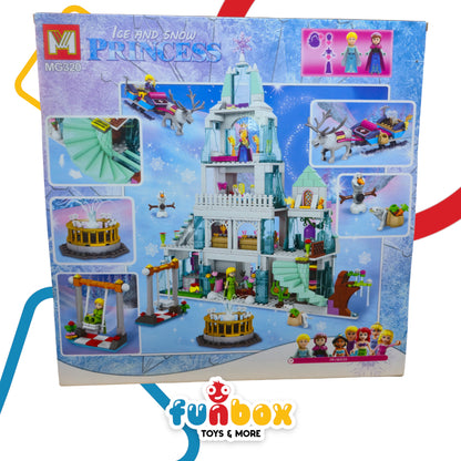 Ice and Snow Princess LEGO Puzzle – Frozen – 752+ Piece Building Set for Kids