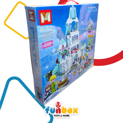 Ice and Snow Princess LEGO Puzzle – Frozen – 752+ Piece Building Set for Kids