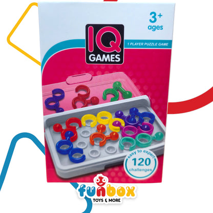 IQ Games Puzzle – Rings – Cognitive Skill-Building Game for Kids
