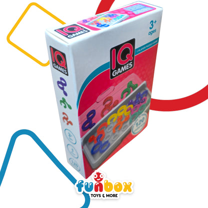 IQ Games Puzzle – Rings – Cognitive Skill-Building Game for Kids