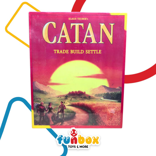 Catan – Trade, Build, Settle. A Strategic Board Game by Klaus Teuber