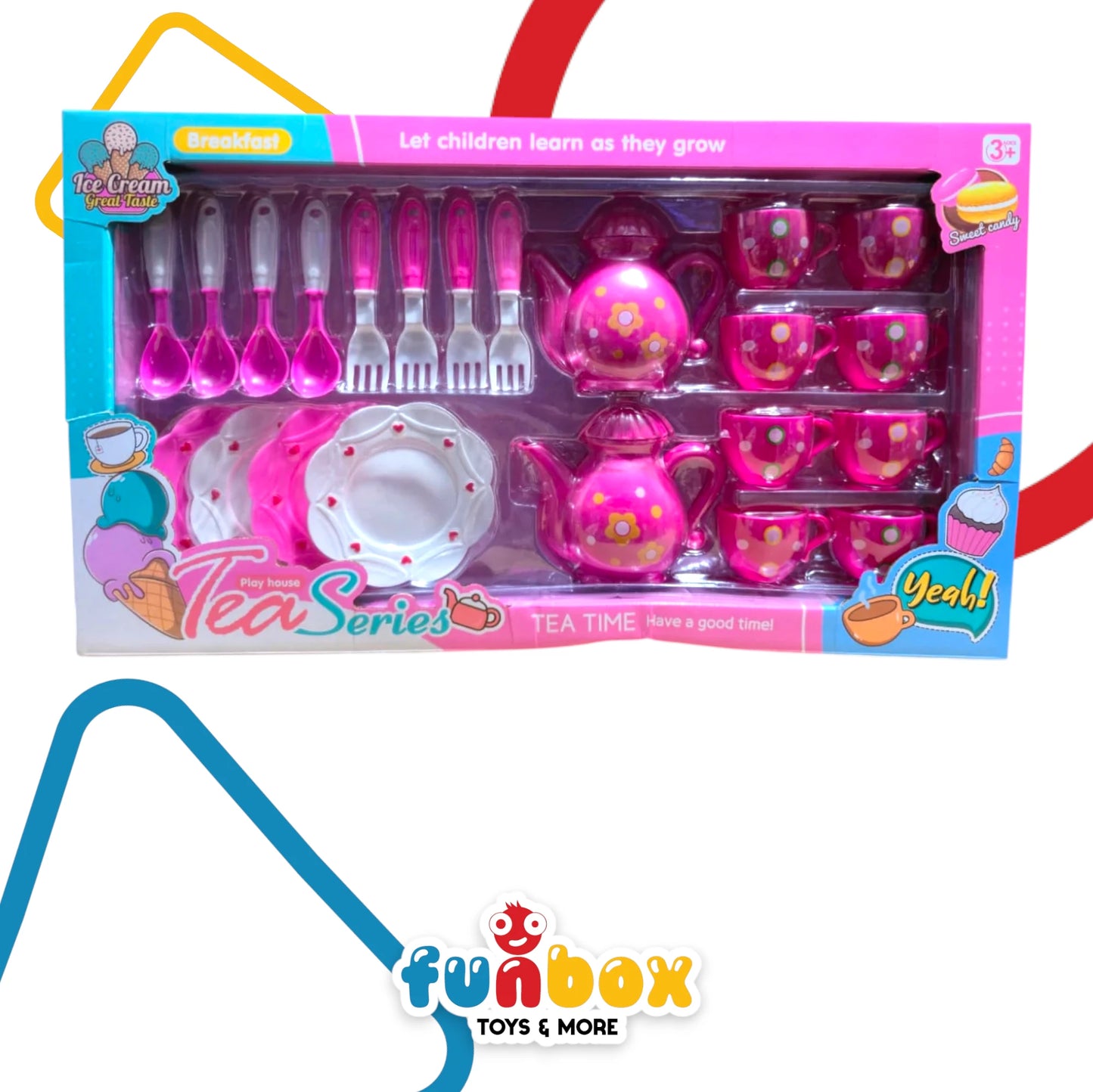 Tea Series – Pretend Play Breakfast & Tea Time Set for Social Learning