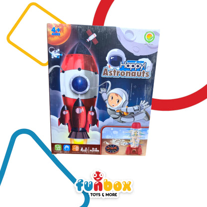 Happy Astronauts – Stick-Based Assembly Game for 2 to 4 Players