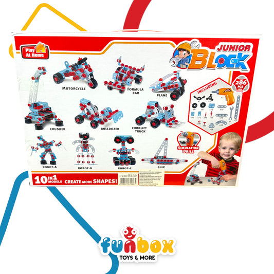 Junior Block – 10-in-1 Creative Set