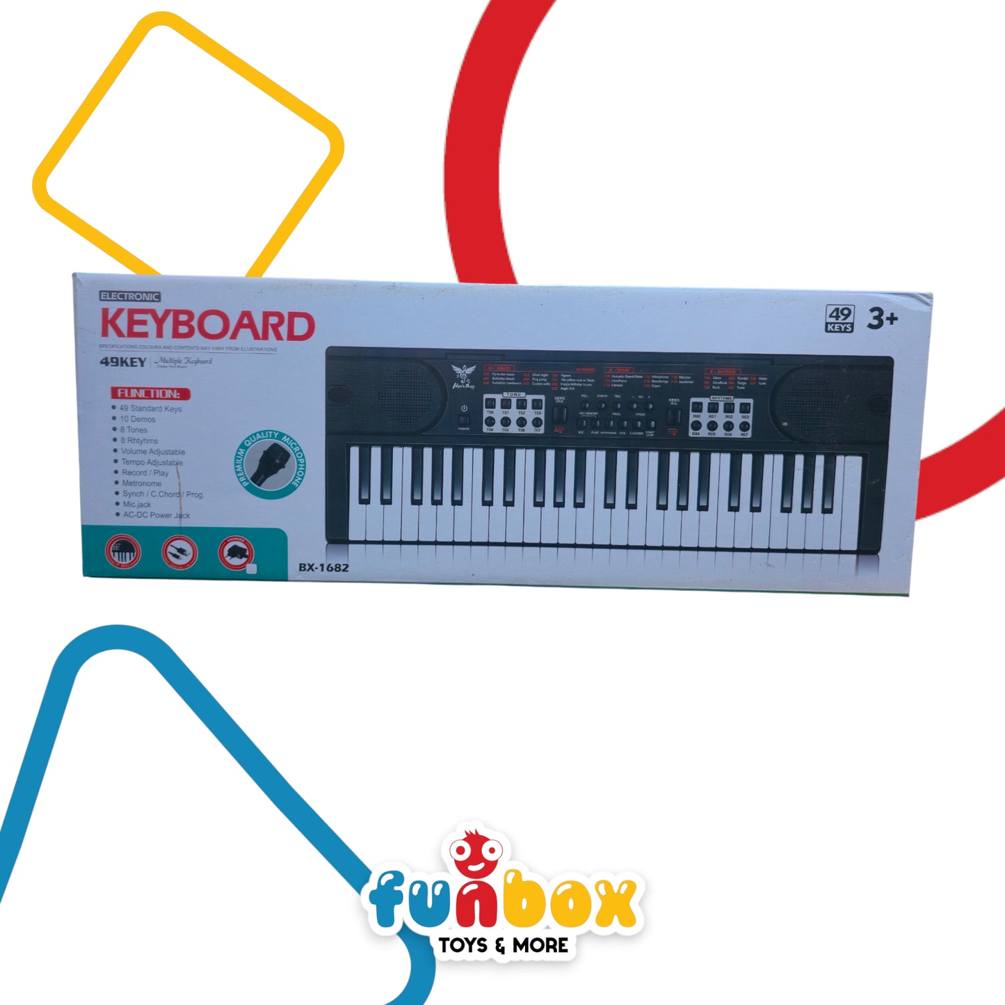 49-Key Electronic Keyboard – Musical & Learning Instrument for Kids