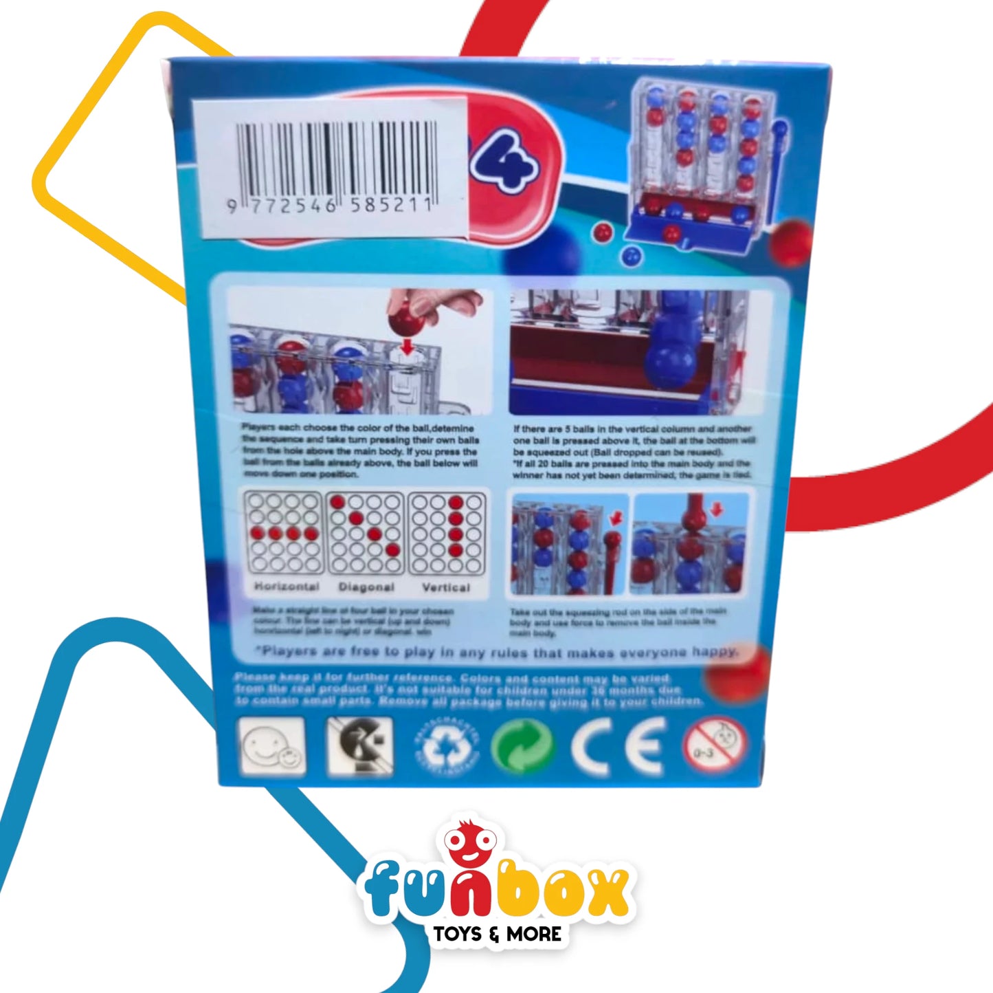 Line Up 4 – Classic Ball Drop Strategy Game for Two Players