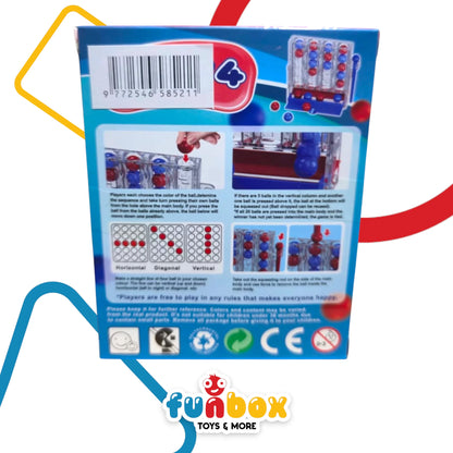 Line Up 4 – Classic Ball Drop Strategy Game for Two Players