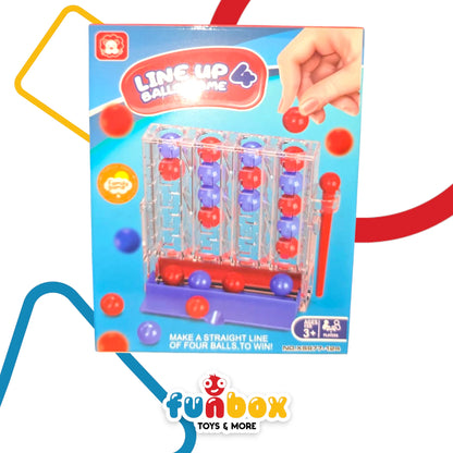 Line Up 4 – Classic Ball Drop Strategy Game for Two Players