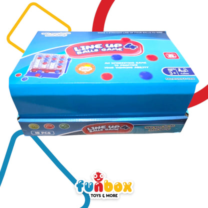 Line Up 4 – Classic Ball Drop Strategy Game for Two Players