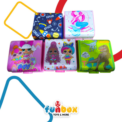 Launchbox for Kids – Colorful Lunch Container Series in Multiple Designs