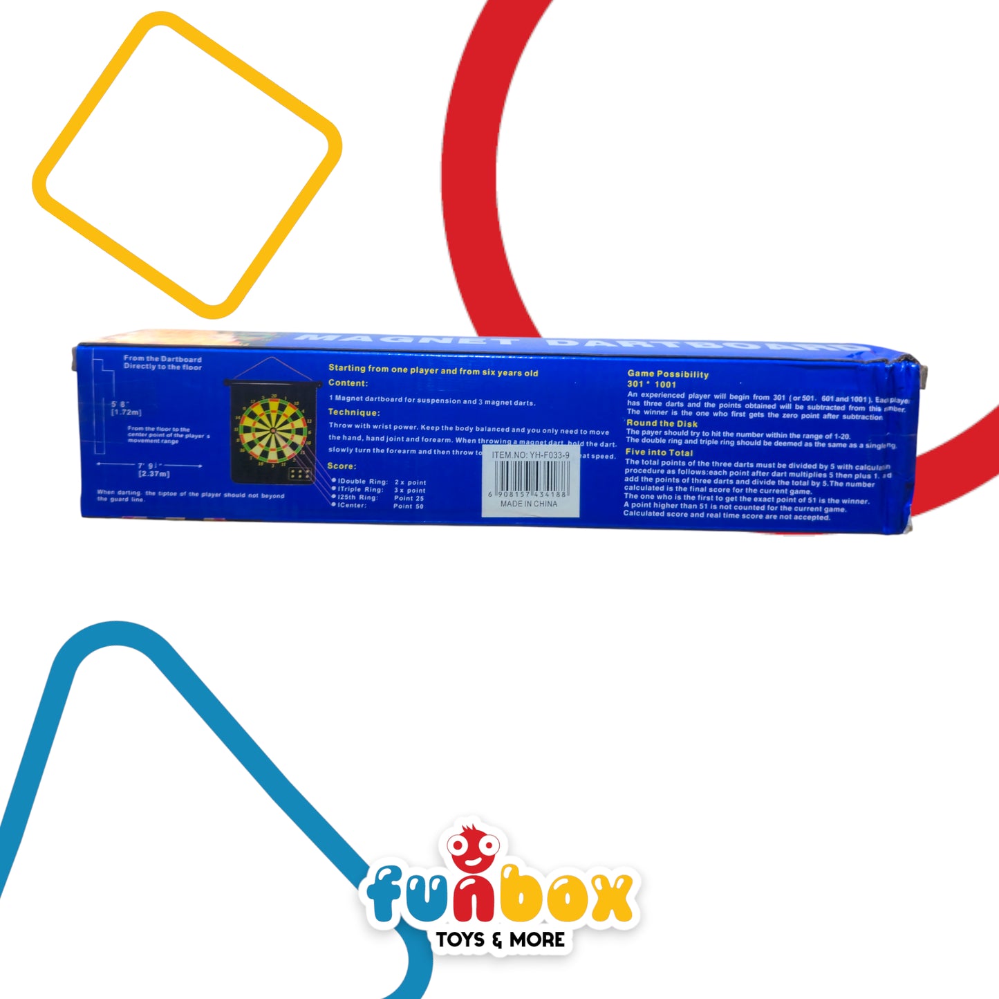 Magnet Dartboard – Safe & Fun Target Game for Kids