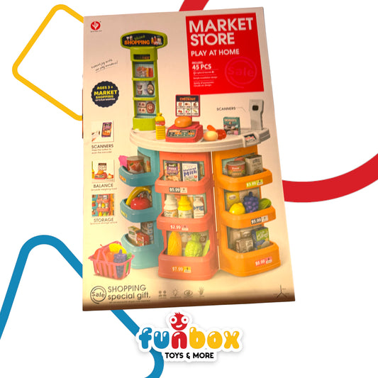 Market Store – Play & Shop Set