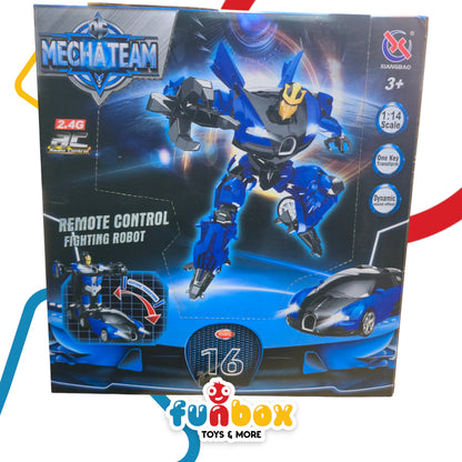 Mecha Team Remote Control Fighting Robot – Transforming & Interactive Robot Toy for Kids
