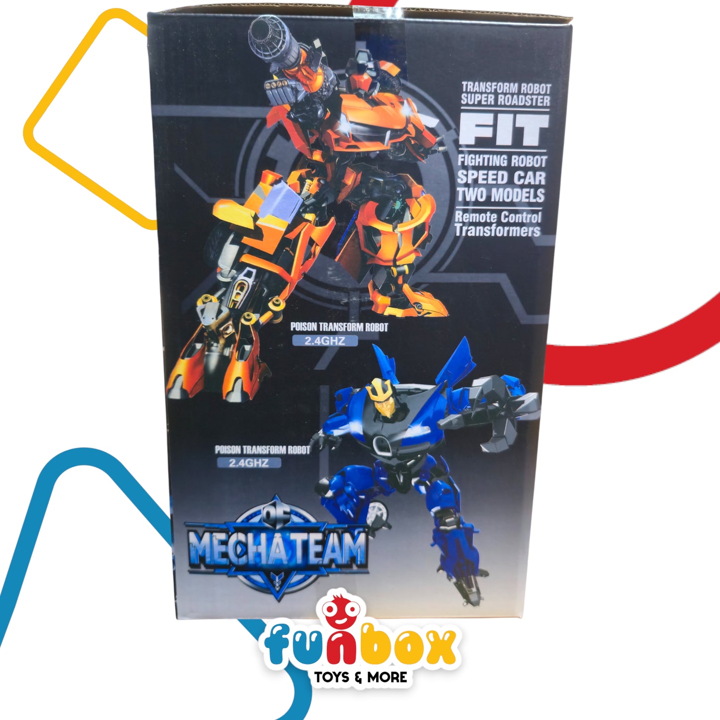 Mecha Team Remote Control Fighting Robot – Transforming & Interactive Robot Toy for Kids