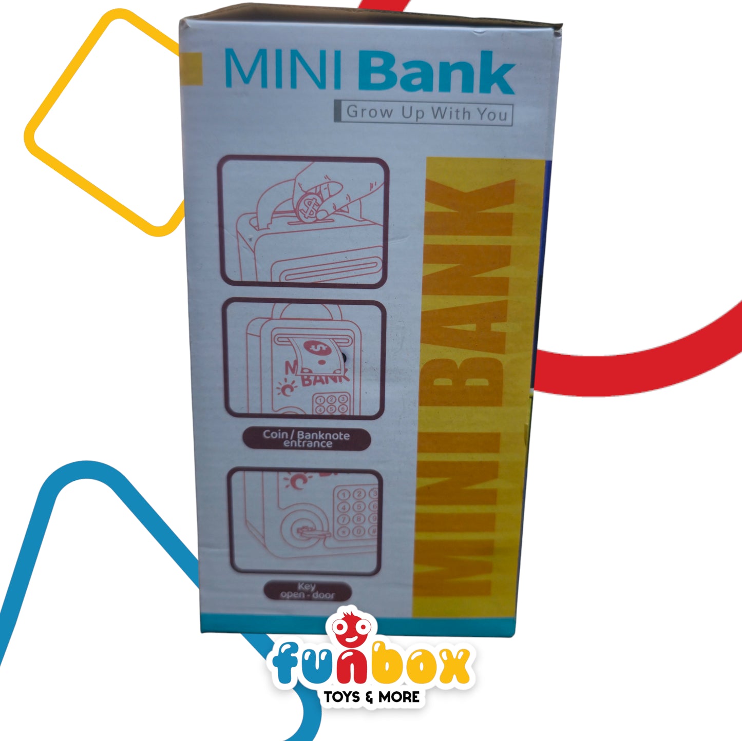 Mini Bank Grow Up With You – Interactive Automatic Bank for Kids