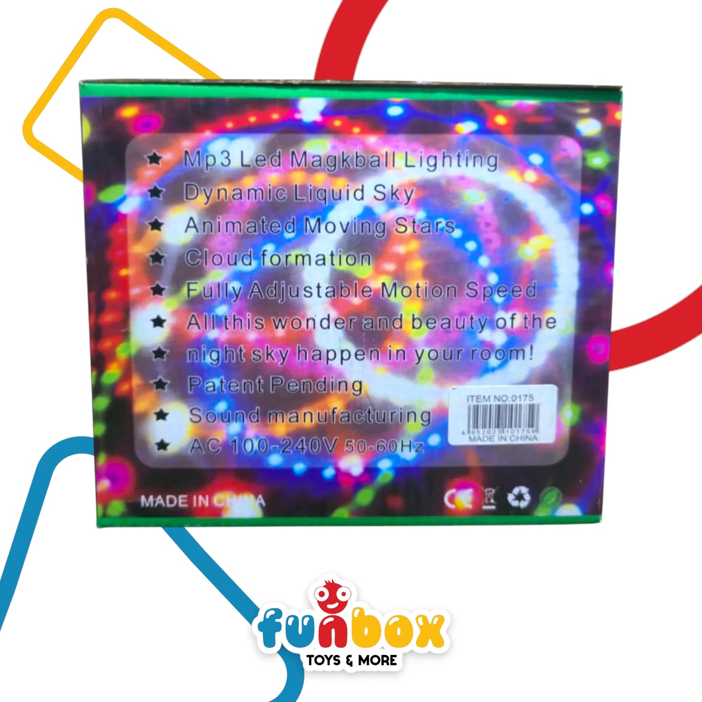 MP3 LED Magic Ball Light – Sound-Sync Party Sphere