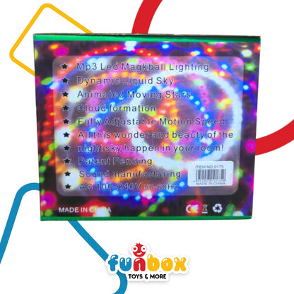 MP3 LED Magic Ball Light – Sound-Sync Party Sphere