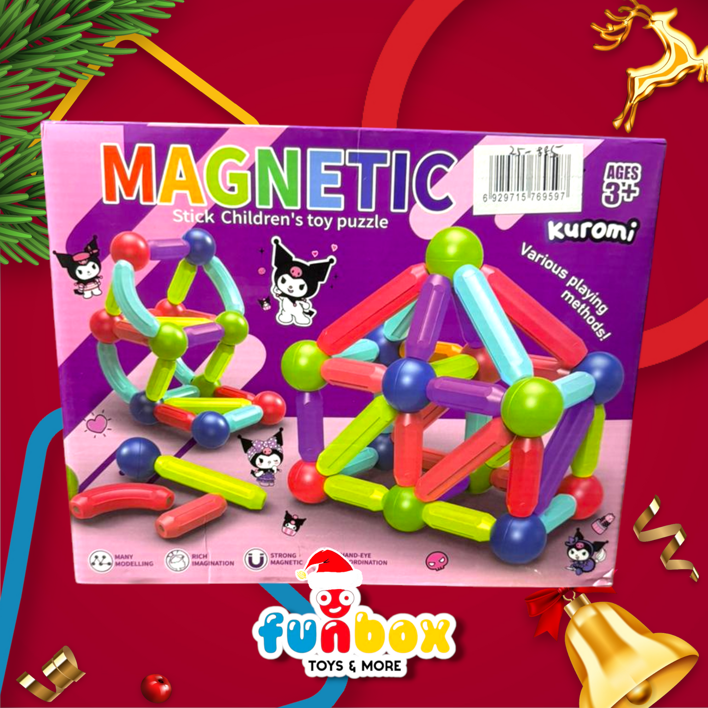 Magnetic Sticks – Colorful Creations for Curious Minds!