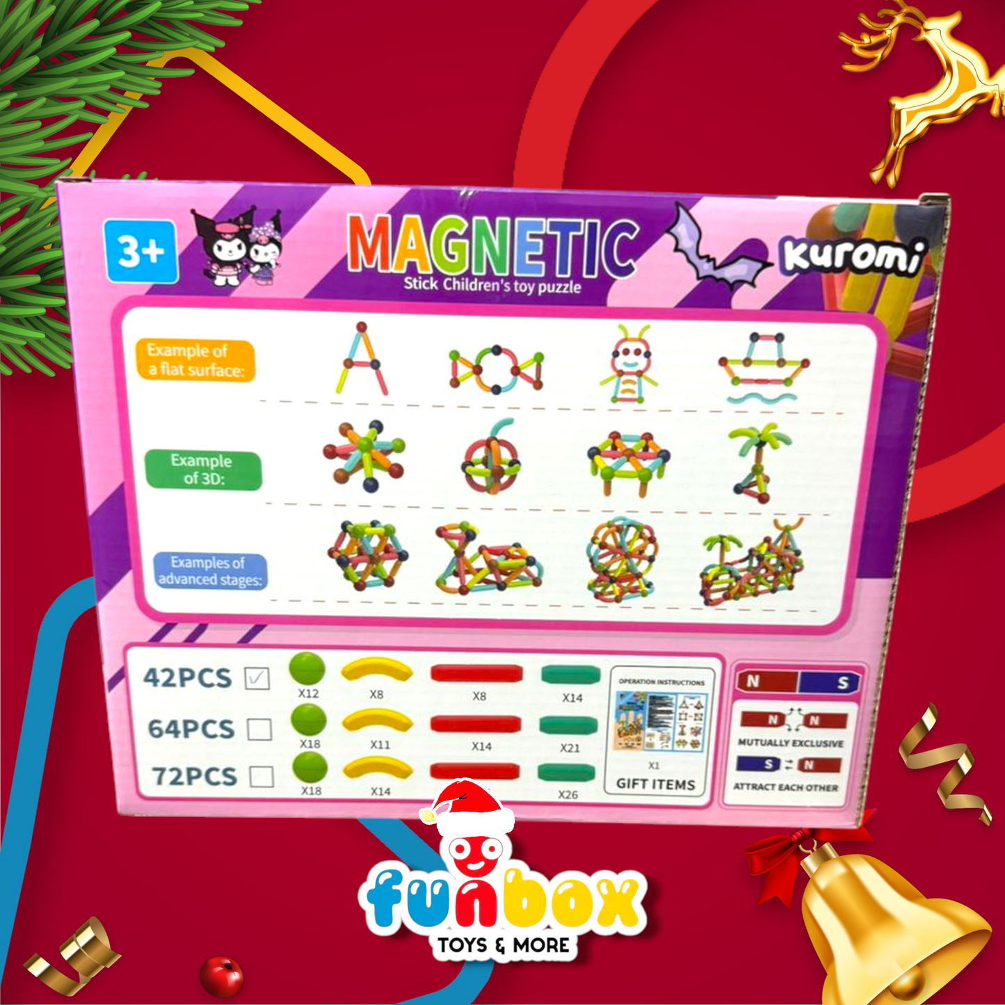Magnetic Sticks – Colorful Creations for Curious Minds!
