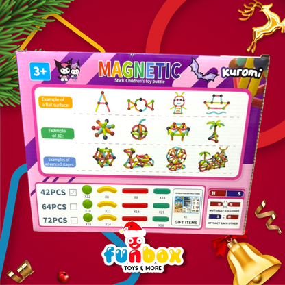 Magnetic Sticks – Colorful Creations for Curious Minds!