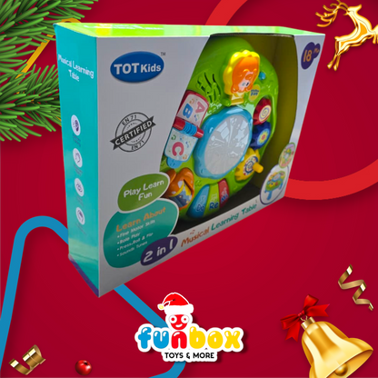 Musical Learning Table – 2-in-1 Play &amp; Learn Fun!