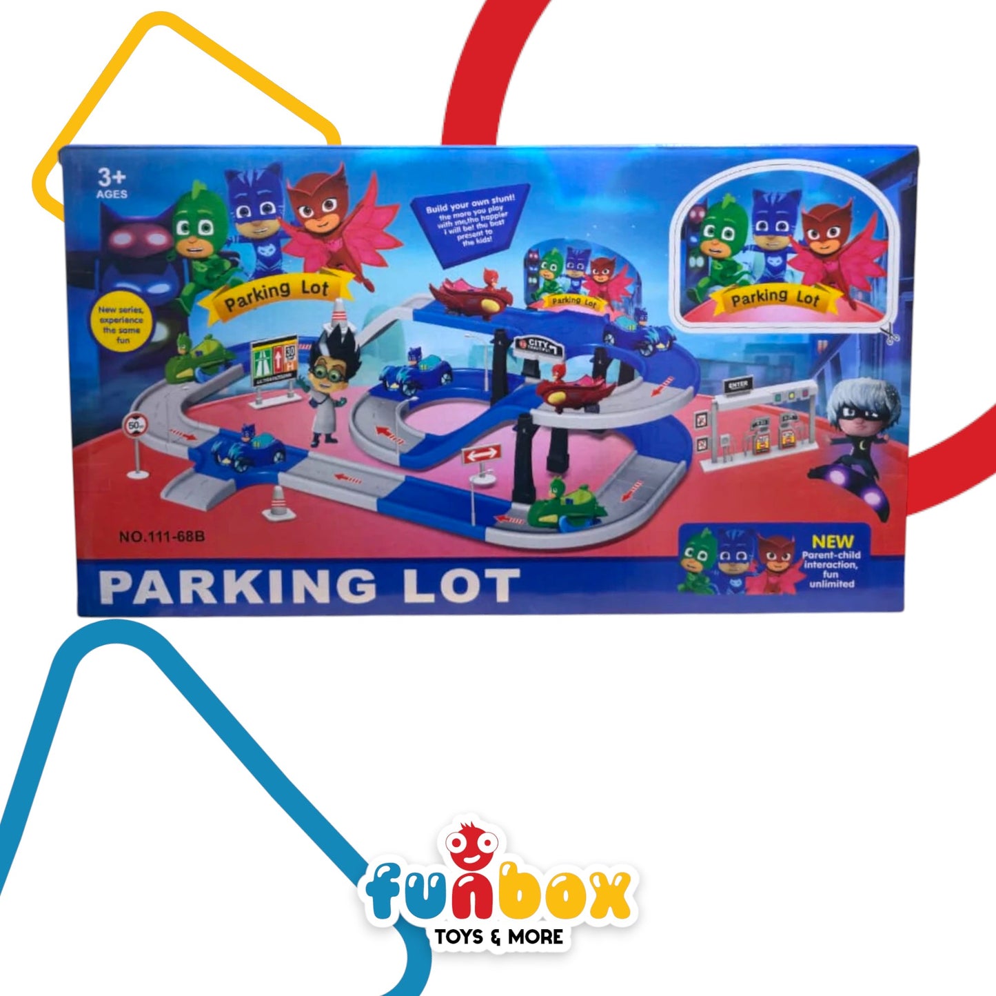 Parking Lot – Build Your Own Stunt Series for Unlimited Fun