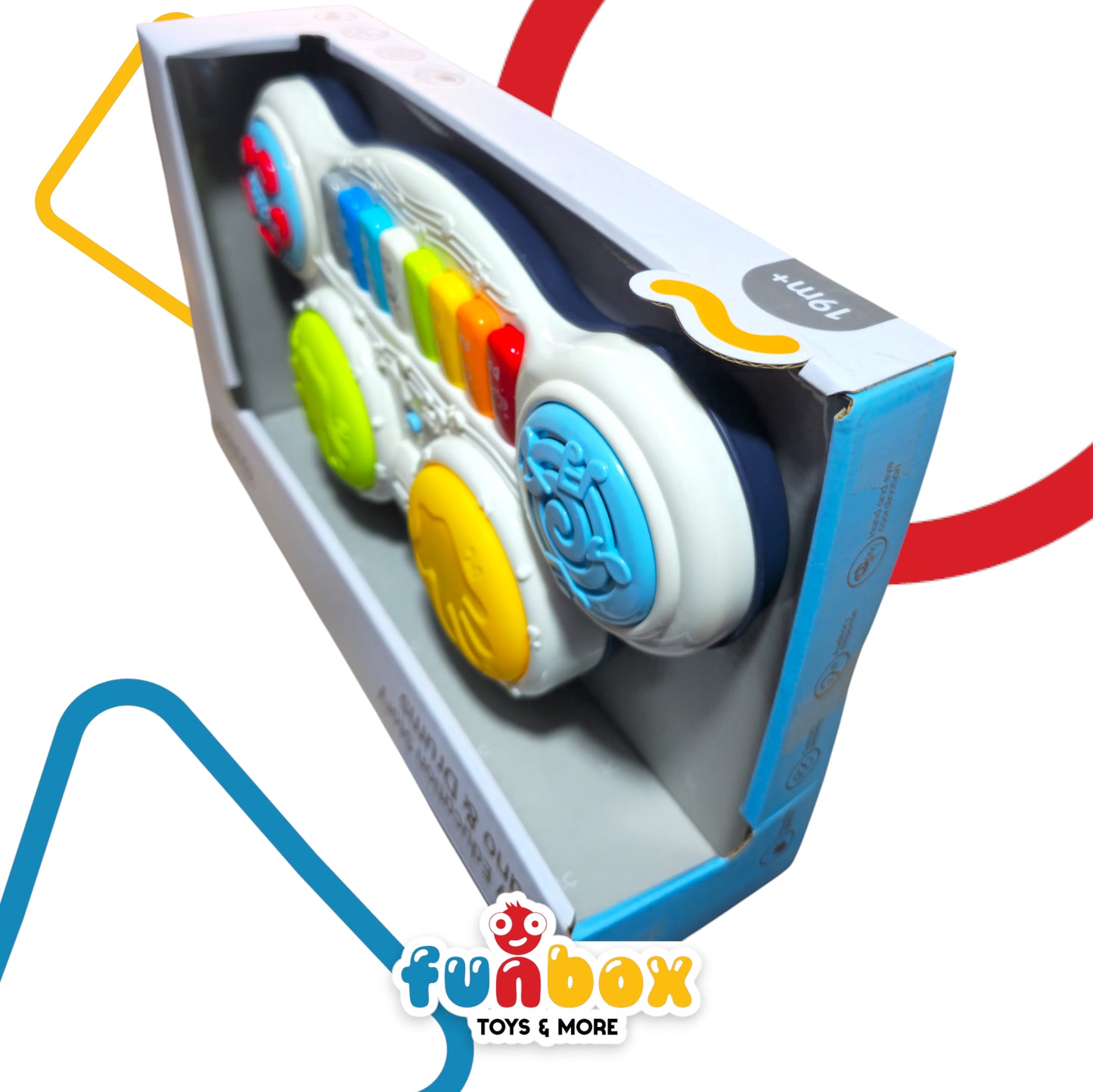 Early Education Story Piano and Drums – Musical & Learning Toy for Toddlers