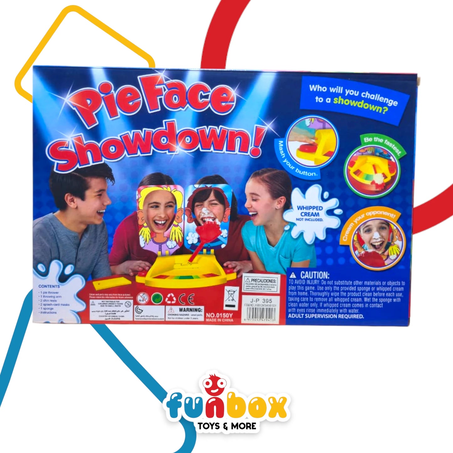 Pie Face Showdown – Mash the Button, Cream Your Opponent!