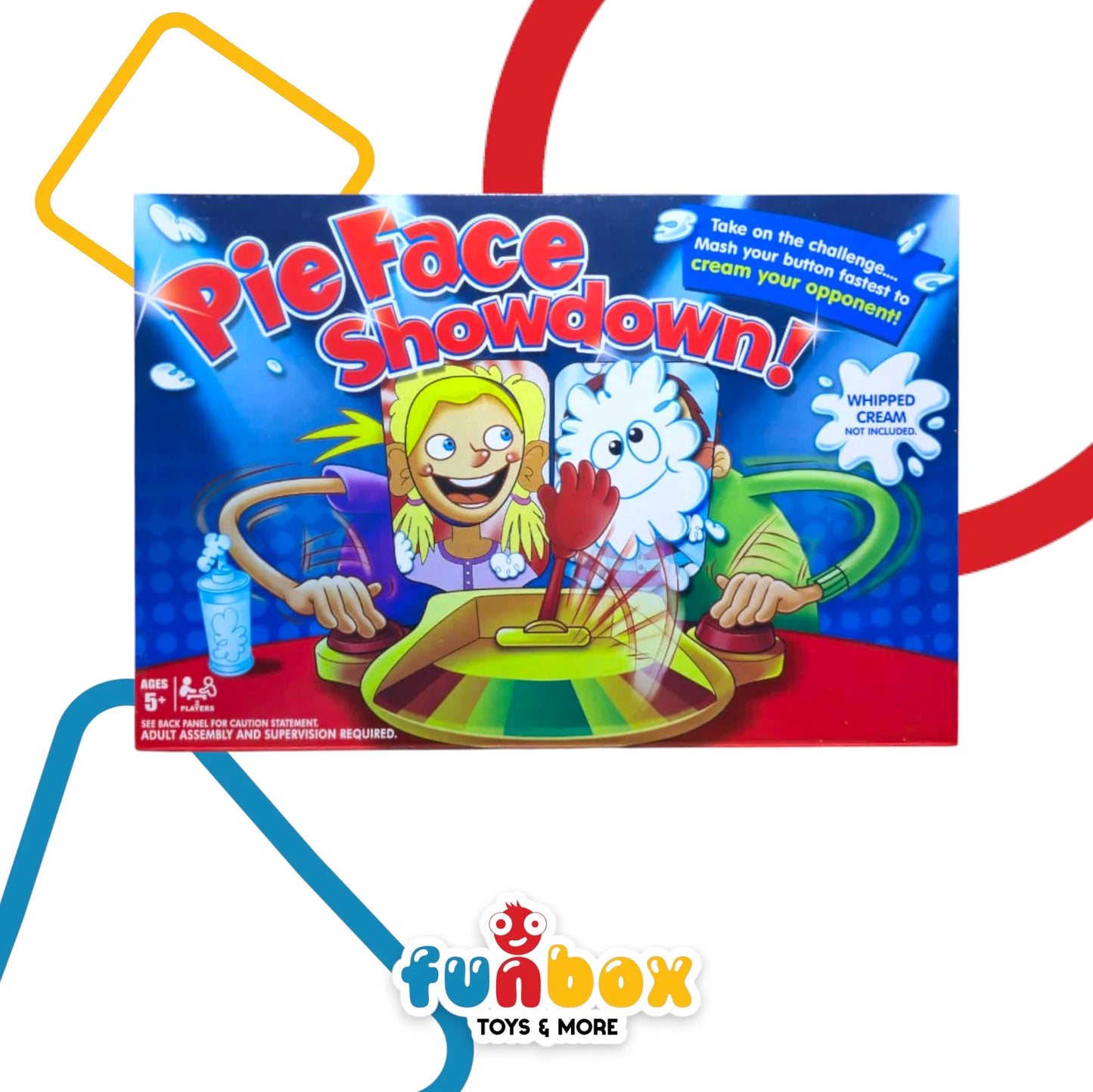 Pie Face Showdown – Mash the Button, Cream Your Opponent!