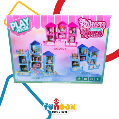 Princess Building Villa – 32+ Piece Play House Construction Set