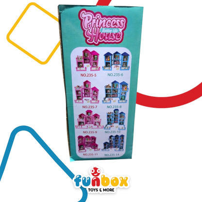 Princess Building Villa – 32+ Piece Play House Construction Set