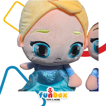 Plush Toys – Anna & Elsa – Soft & Cuddly Disney Characters for Kids