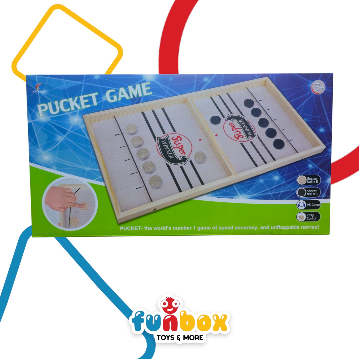 Pucket Game – Fast-Paced Skill & Accuracy Game for Kids
